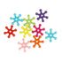 15mm Plastic Starburst Beads